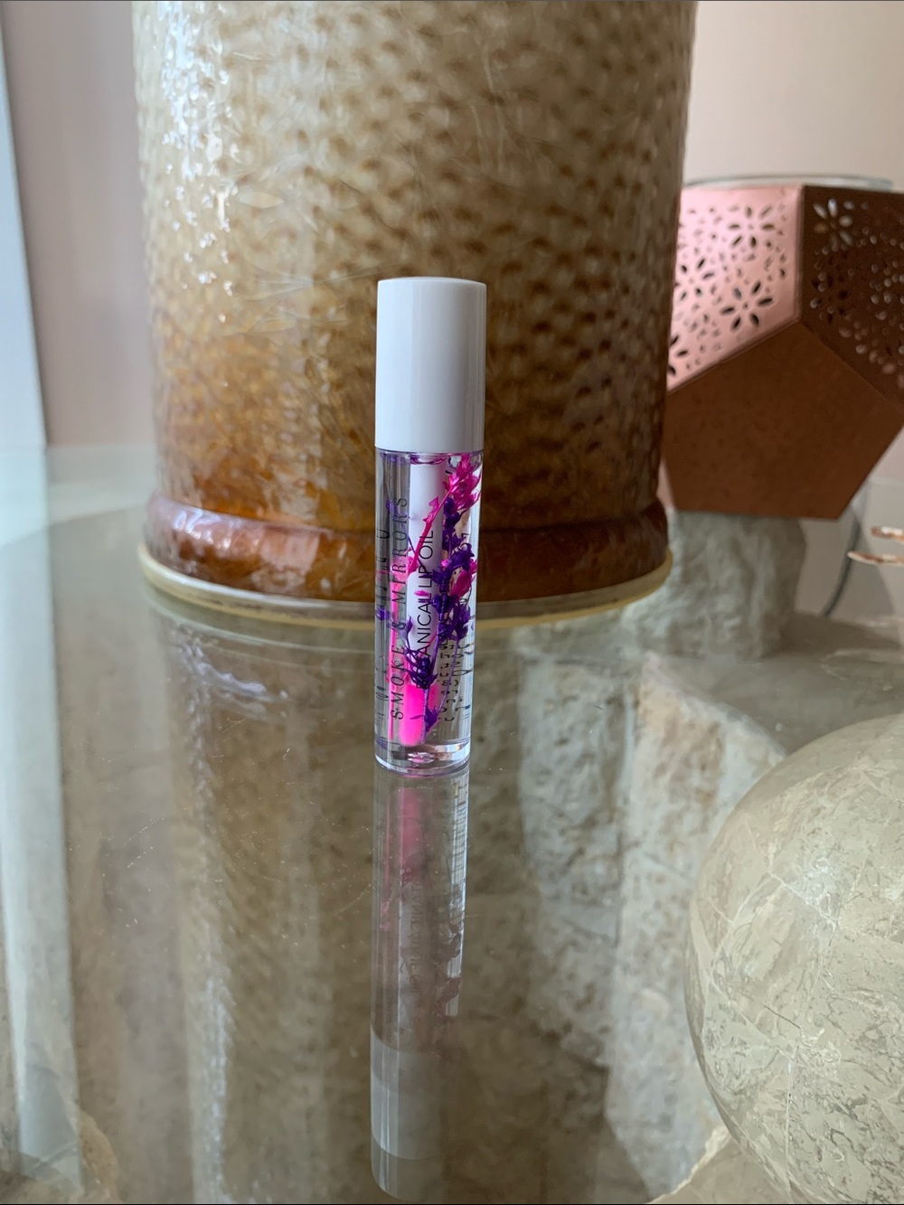 Smoke & Mirrors Botanical Lip Oil (Lavender)